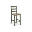 Gesthaven Counter Height Barstool Set of 2 In Natural and Green