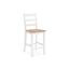 Gesthaven Counter Height Barstool Set of 2 In Natural and White