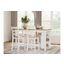 Gesthaven Counter Height Dining Room Set In Natural and White