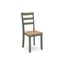 Gesthaven Dining Chair Set of 2 In Natural and Green