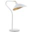 Giselle White and Gold 30 Inch Adjustable Table Lamp