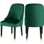 Gladwin Road Green Velvet Dining Chair Set of 2