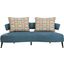 Glanworth Blue Sofa