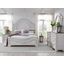 Glendale Estates Panel Bedroom Set (Distressed White)