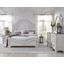 Glendale Estates White Transom Panel Bedroom Set