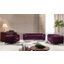 Glitz Purple Living Room Set