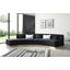 Glory Brentwood Black G0433 Sectional