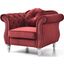 Glory Furniture Hollywood Burgundy Chair