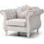 Glory Furniture Hollywood Ivory Chair