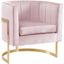 Goodman Pink Velvet Chair