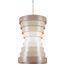 Graduation Small Taupe Chandelier