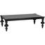 Graff Coffee Table In Hand Rubbed Black