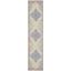 Grafix Ivory And Pink 10 Runner Area Rug