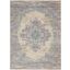 Grafix Ivory And Pink 6 X 9 Area Rug