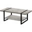 Grey Coffee Table With Reclaimed Woodlook I 2855