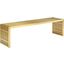 Gridiron Gold Large Stainless Steel Bench