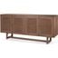 Grier Medium Brown Solid Wood With Cane Sideboard