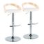 Grotto Adjustable Barstool Set of 2 In Natural