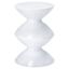 Guildsman Metal Table Stool in White