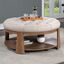 Guis Round Coffee Table In Beige