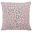 Gwynn Leopard Pillow in Pink and Black