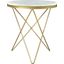 Haley White Side Table
