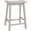 Harmony Cove Wood Counter Stool Set of 2 In Antique White