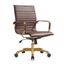 Harris Office Chair In Dark Brown