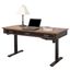 Hartford Wood Electric Sit and Stand Desk In Black