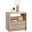 Harvey Park Night Stand In Pacific Maple