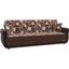 Havana Upholstered Convertible Sofabed with Storage In Brown