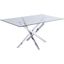 Haven Cress Chrome Dining Table 0qb24200946