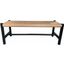 Hawthorn Small Bench In Black