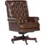 Hekman Executive Tilt Swivel Chair In Coffee 79253C