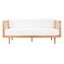 Helena French Cane Daybed In Natural