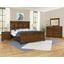 Heritage Amish Cherry Mansion Bedroom Set With Decorative Side Rails