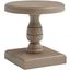 Hermosa Round End Table In Grey