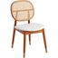 Holbeck Wicker Dining Chair In White