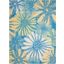 Home And Garden Blue 5 X 8 Area Rug