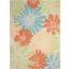 Home And Garden Ivory 5 X 8 Area Rug