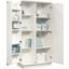 Homeplus Storage Cabinet In Soft White