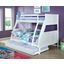 Hoople Twin Over Full Bunk Bed In White