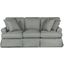 Horizon Gray T-Cushion Slipcovered Sofa