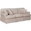 Horizon Slipcover For T-Cushion Sofa In Linen