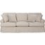Horizon Linen T-Cushion Slipcovered Sofa