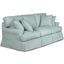 Horizon Ocean Blue Slipcover for T-Cushion Sofa