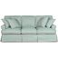 Horizon Ocean Blue T-Cushion Slipcovered Sofa