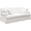 Horizon Slipcover For T-Cushion Sofa In Warm White