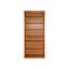 Huntington Oxford 84 Inch Wood Bookcase In Wheat