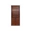 Huntington Oxford Wood Bookcase with Doors In Brown